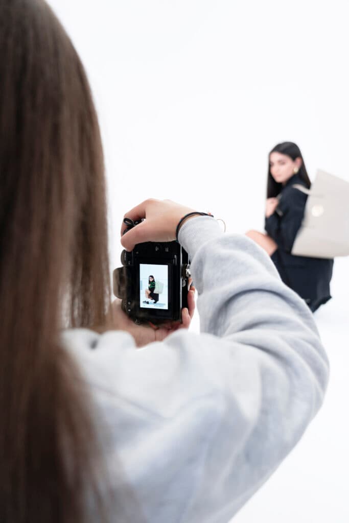 Shooting fotografico nello studio NOA