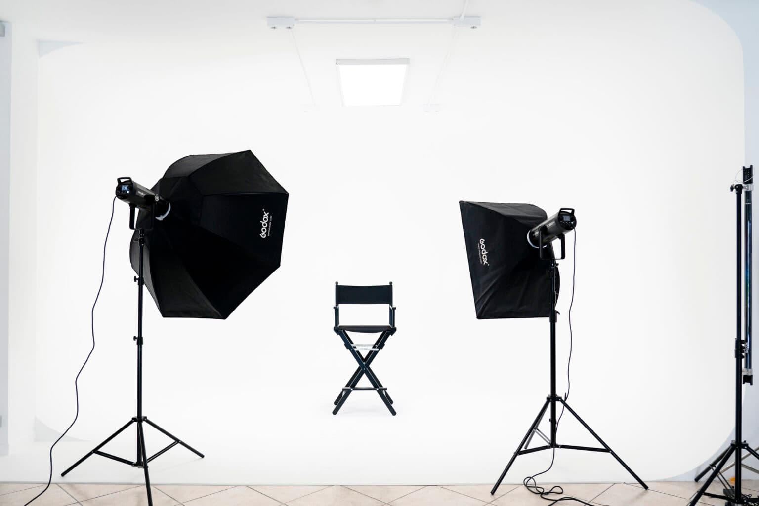 Set fotografico dello studio NOA
